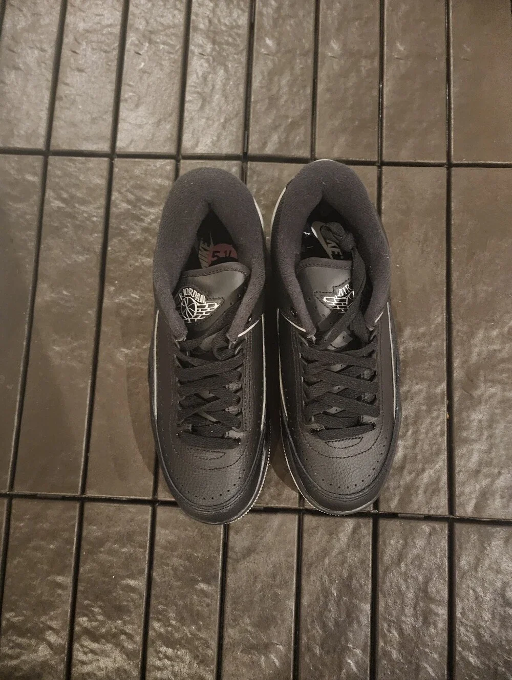 Women's Air Jordan 2/3 'Black Metallic Silver'